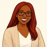 Cartoon portrait of Jess West