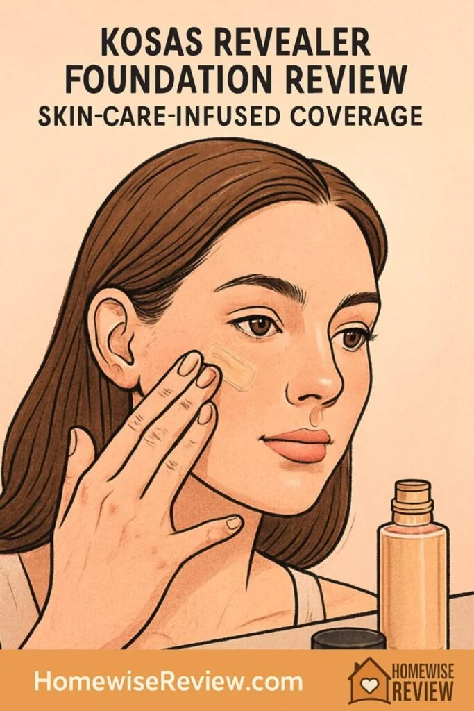 Kosas Revealer Foundation Review: Skin-Care-Infused Coverage for Redness