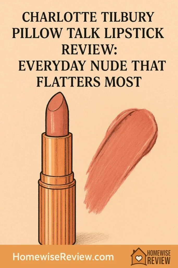 Charlotte Tilbury Pillow Talk Lipstick Review: Everyday Nude That Flatters Most