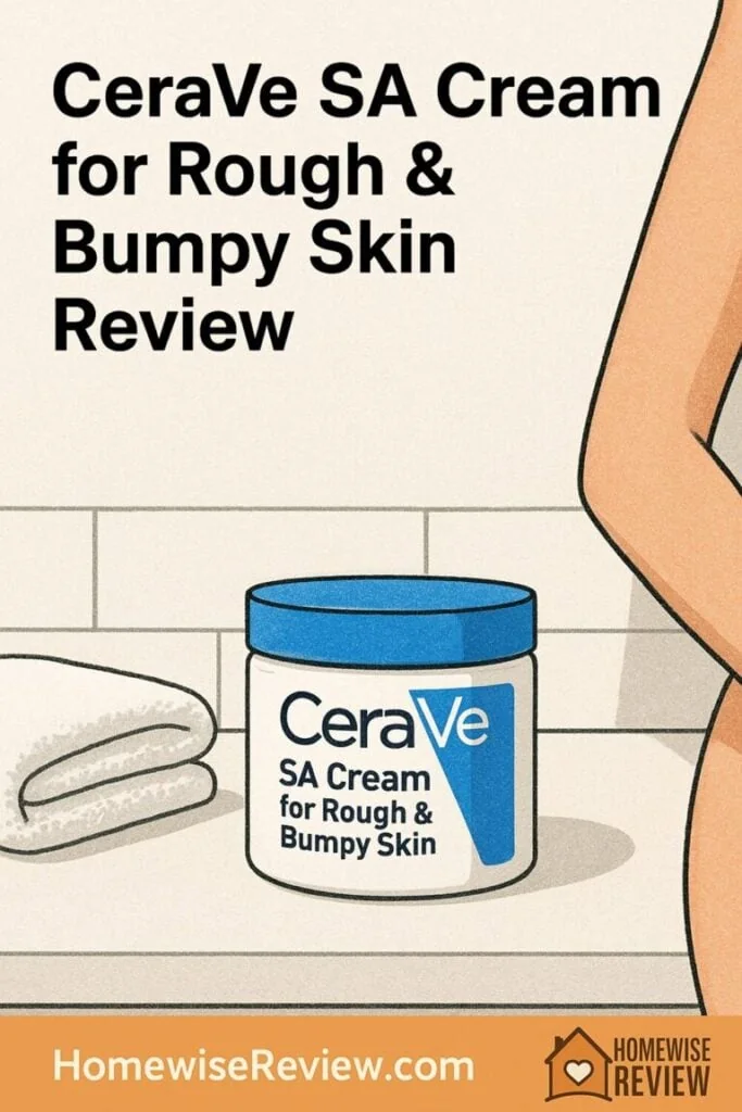 CeraVe SA Cream for Rough & Bumpy Skin Review