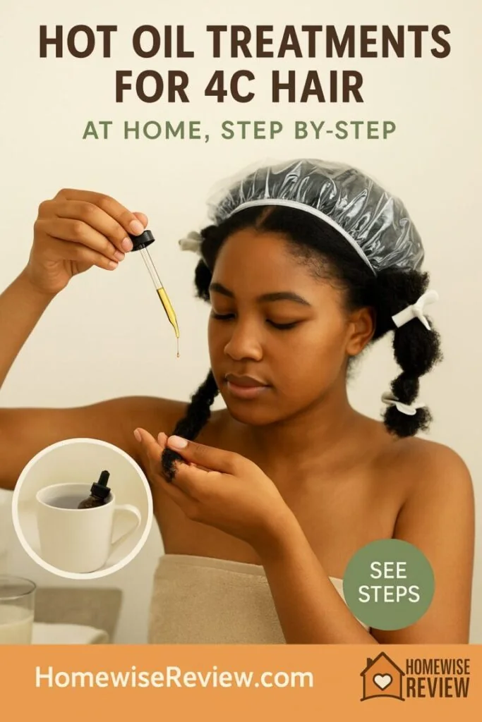 Hot Oil Treatments for 4C Hair