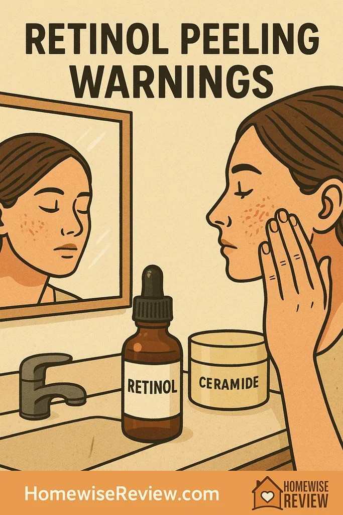 retinol peeling complaints