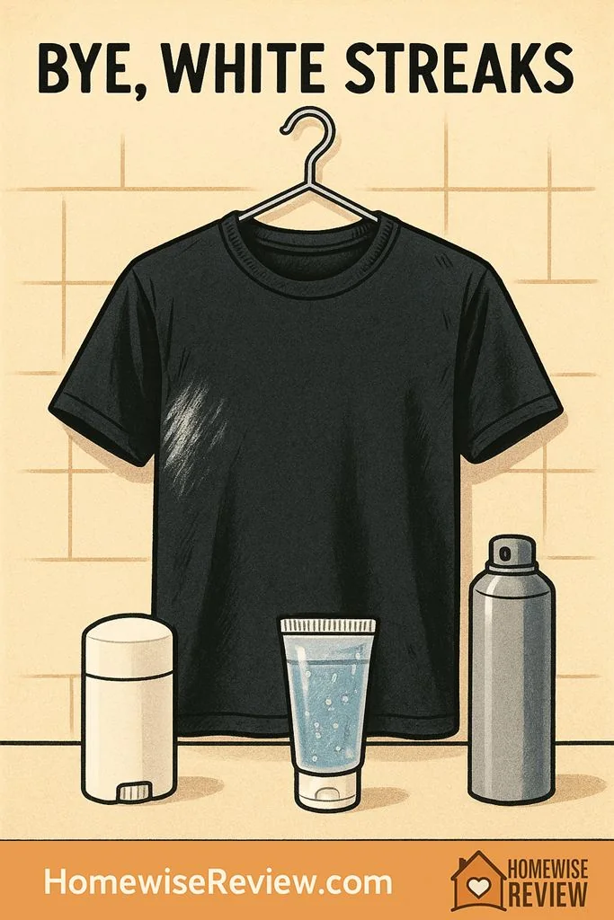 deodorant white marks complaints