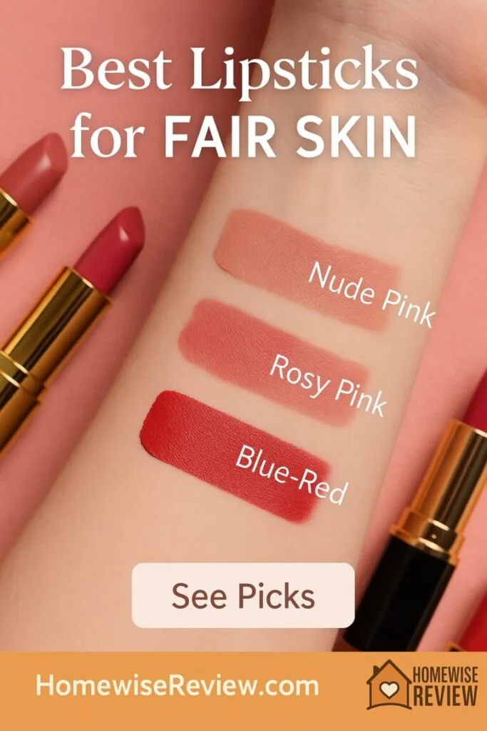 Best Lipsticks for Fair Skin