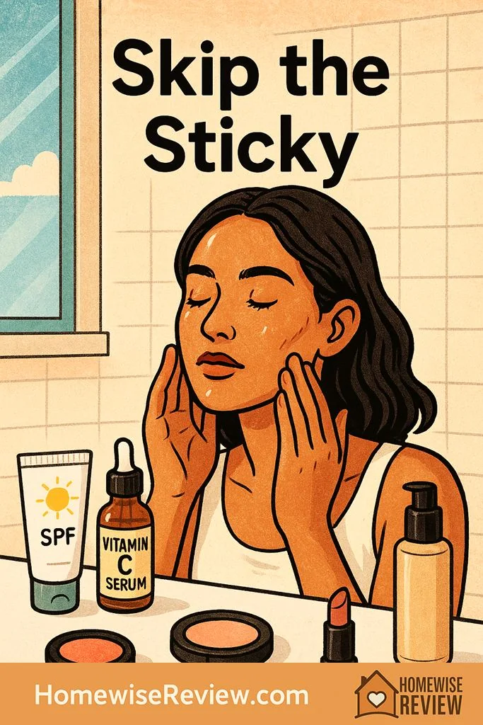vitamin c serum sticky