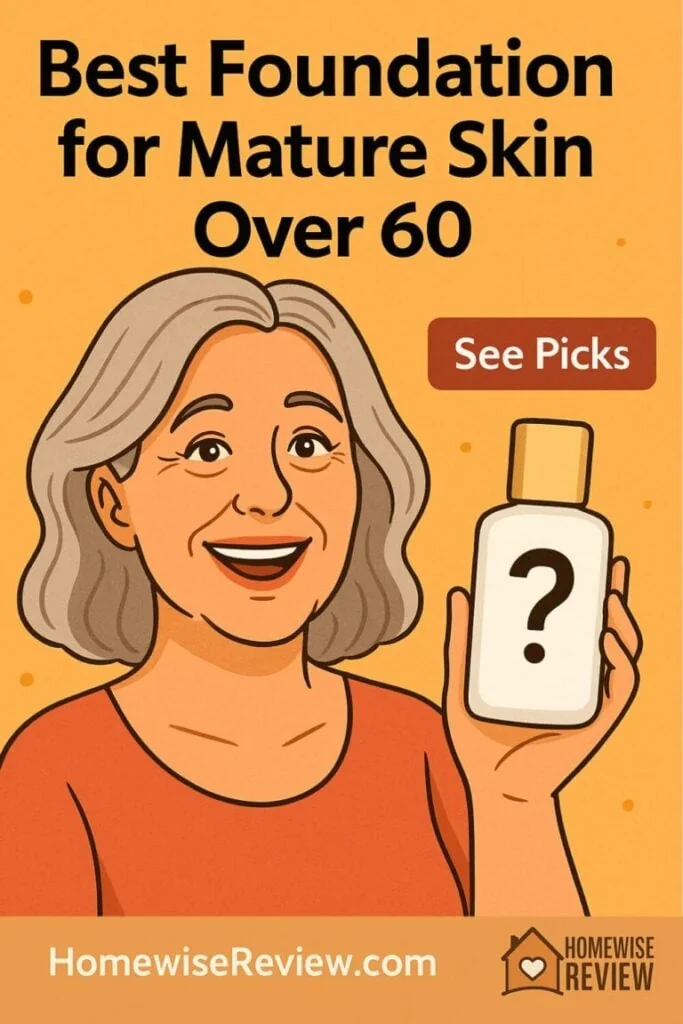 Best Foundation for Mature Skin Over 60