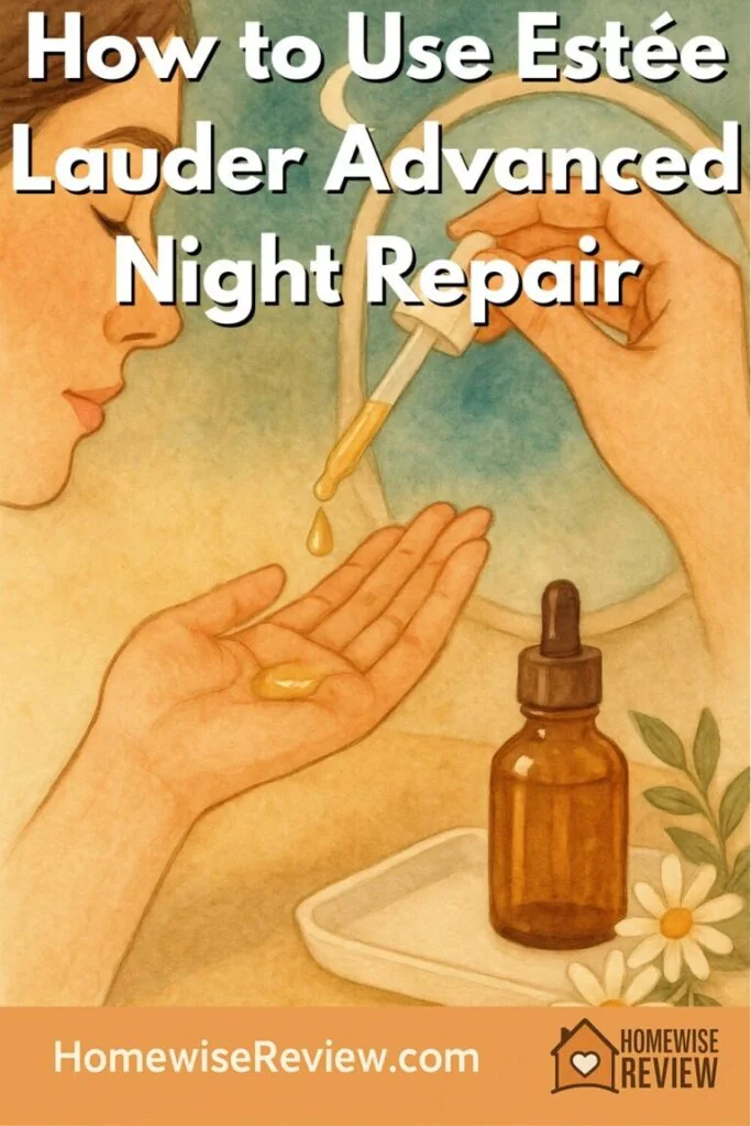 How to Use Estée Lauder Advanced Night Repair