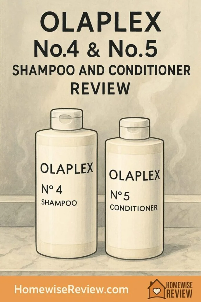 Olaplex No.4 & No.5 Shampoo and Conditioner Review