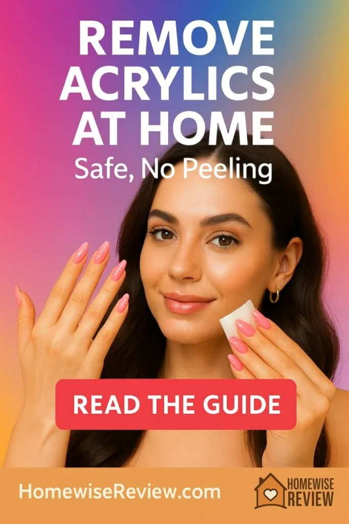 How to Remove Acrylic Nails at Home