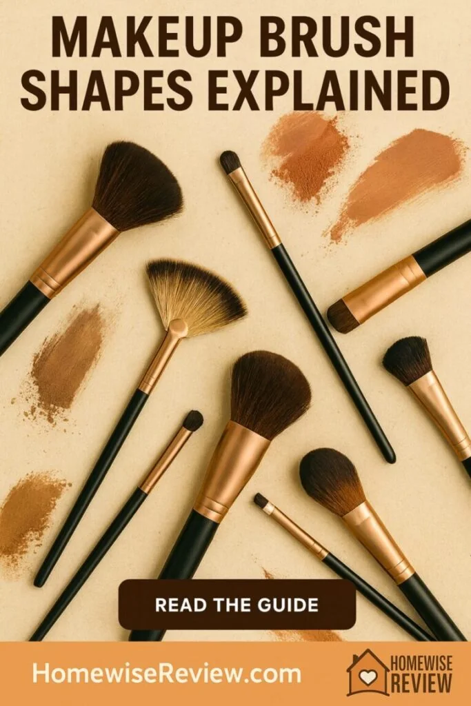 Makeup Brush Shapes Explained