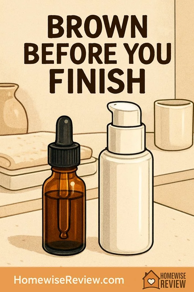 vitamin c serum turning brown