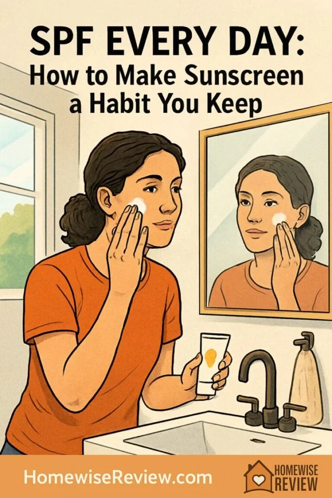 SPF Every Day: How to Make Sunscreen a Habit You Keep