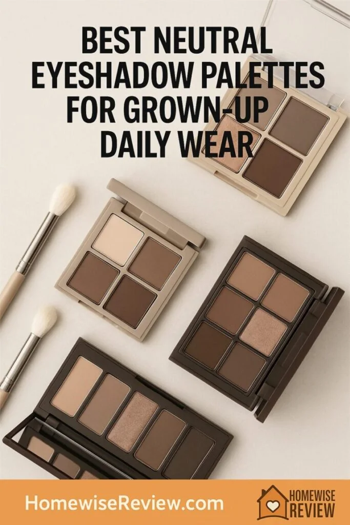 Best Neutral Eyeshadow Palettes for Grown-Up Daily Wear