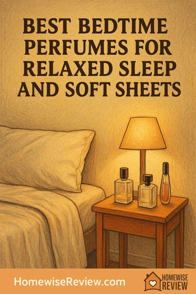 Best Bedtime Perfumes for Relaxed Sleep and Soft Sheets