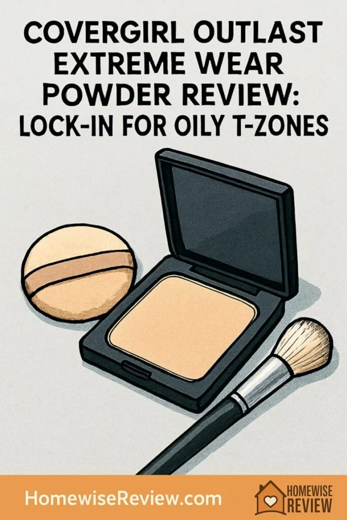 Covergirl Outlast Extreme Wear Powder Review: Lock-In for Oily T-Zones