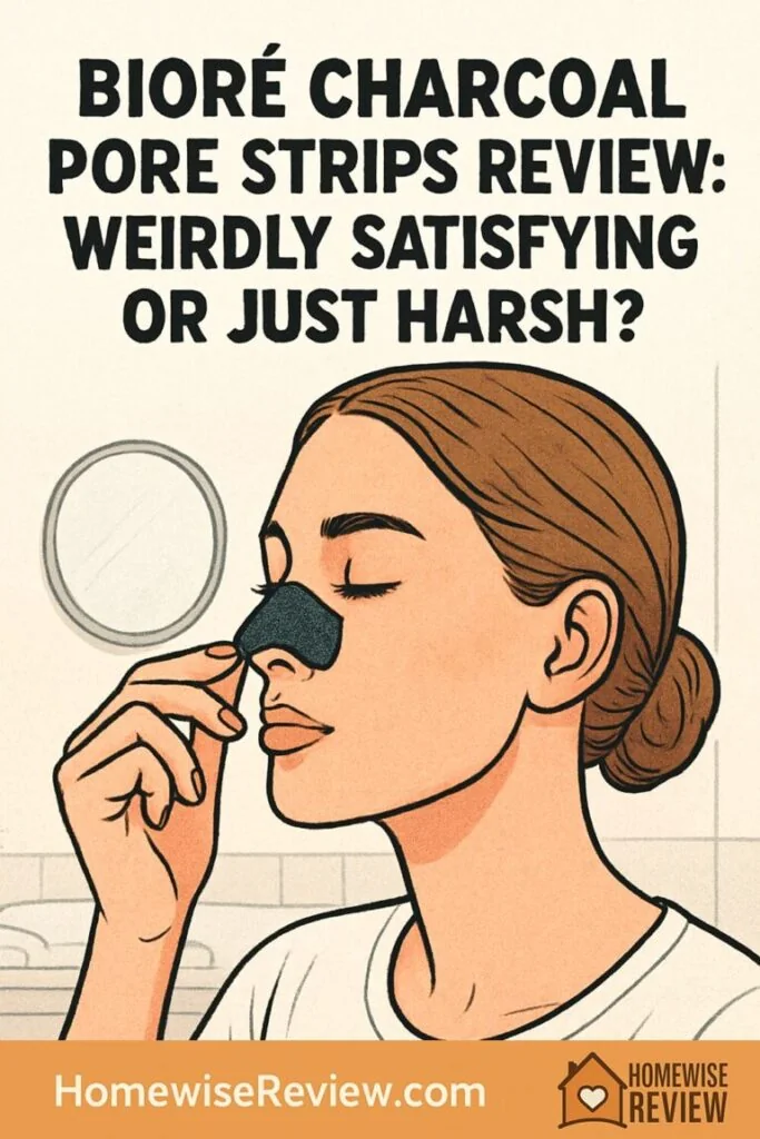Bioré Charcoal Pore Strips Review: Weirdly Satisfying or Just Harsh?