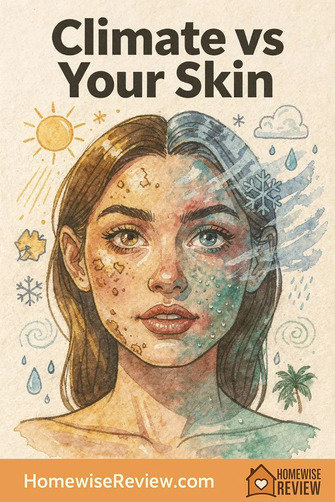 Before and After: The Visible Effects of Climate on Skincare Routines Analyzed