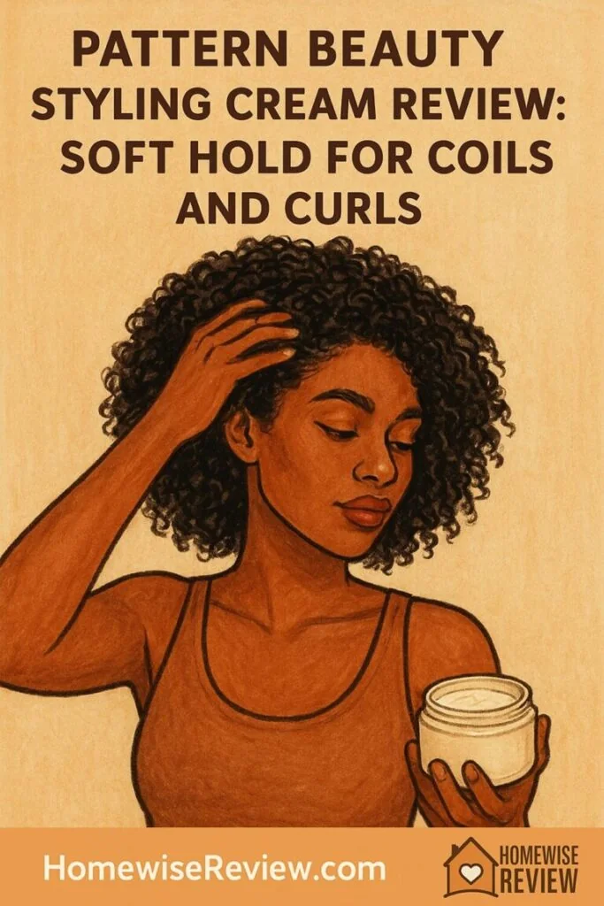 Pattern Beauty Styling Cream Review: Soft Hold for Coils and Curls