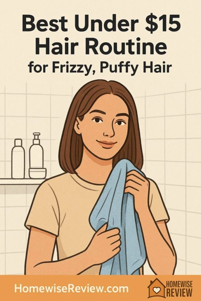 Best “Under $15” Hair Routine for Frizzy, Puffy Hair