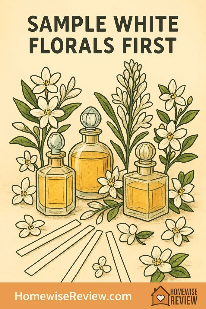 white floral perfume indolic complaints