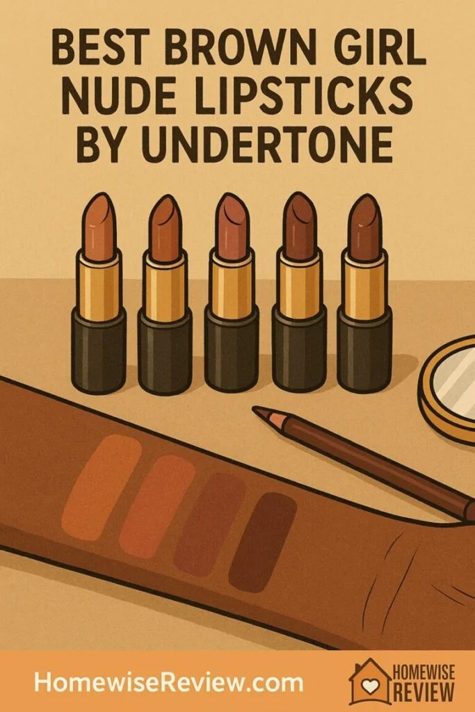Best Brown Girl Nude Lipsticks by Undertone