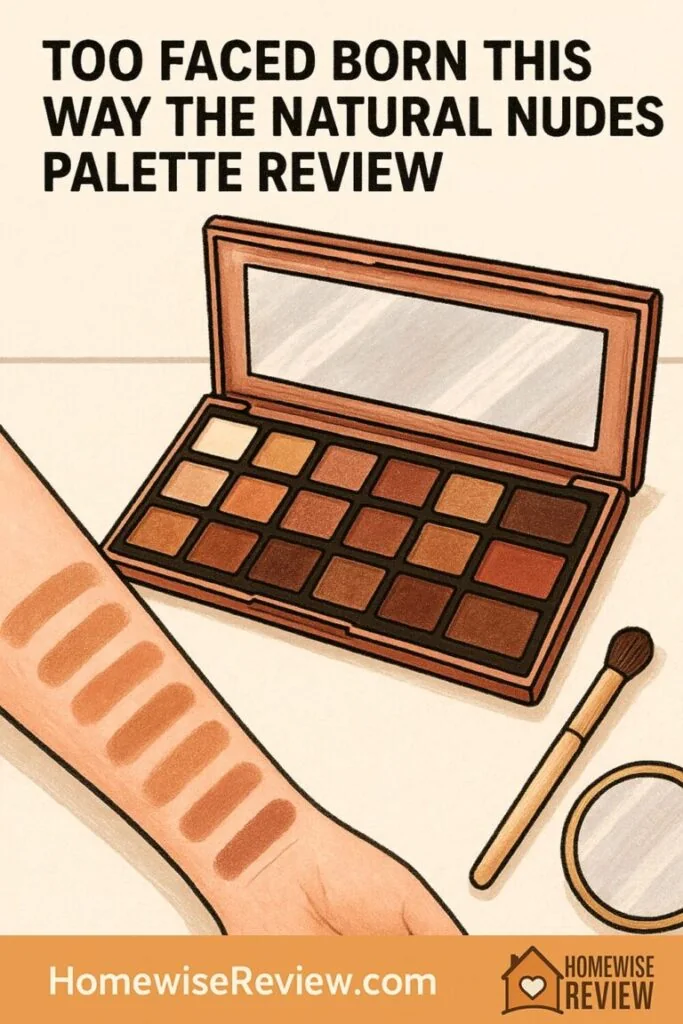 Too Faced Born This Way The Natural Nudes Palette Review
