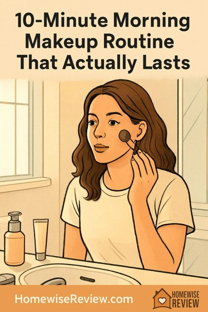 How to Build a 10-Minute Morning Makeup Routine That Actually Lasts