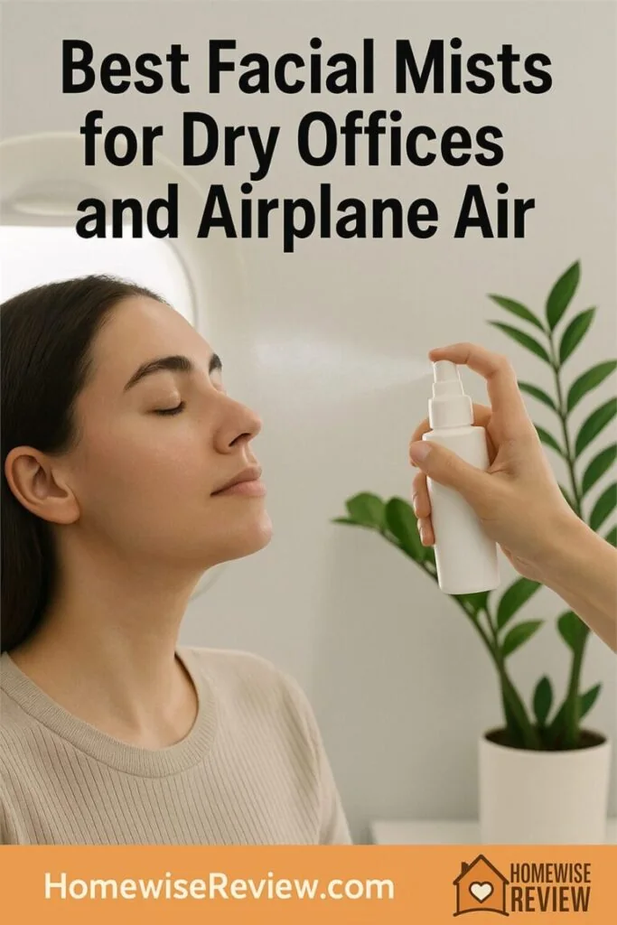 Best Facial Mists for Dry Offices and Airplane Air