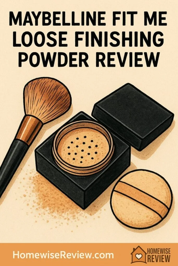 Maybelline Fit Me Loose Finishing Powder Review
