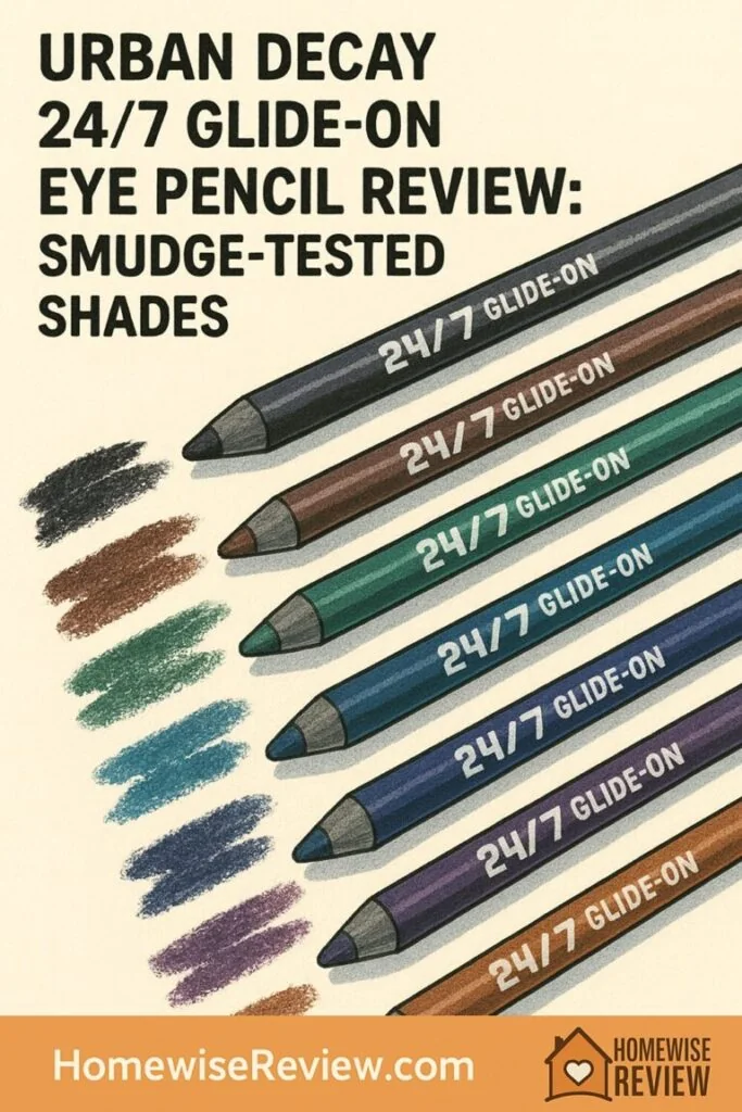 Urban Decay 24/7 Glide-On Eye Pencil Review: Smudge-Tested Shades