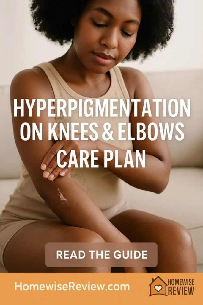 Hyperpigmentation on Knees and Elbows