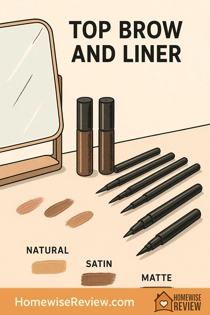 Best Eyeliner and Brow Products by Finish, Hold, and Budget