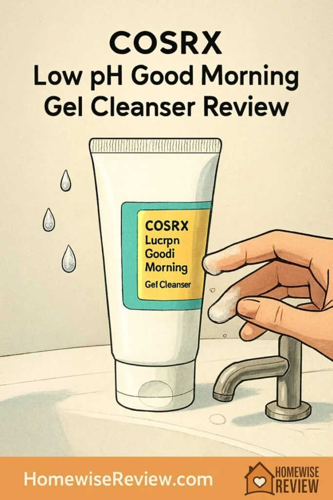 COSRX Low pH Good Morning Gel Cleanser Review