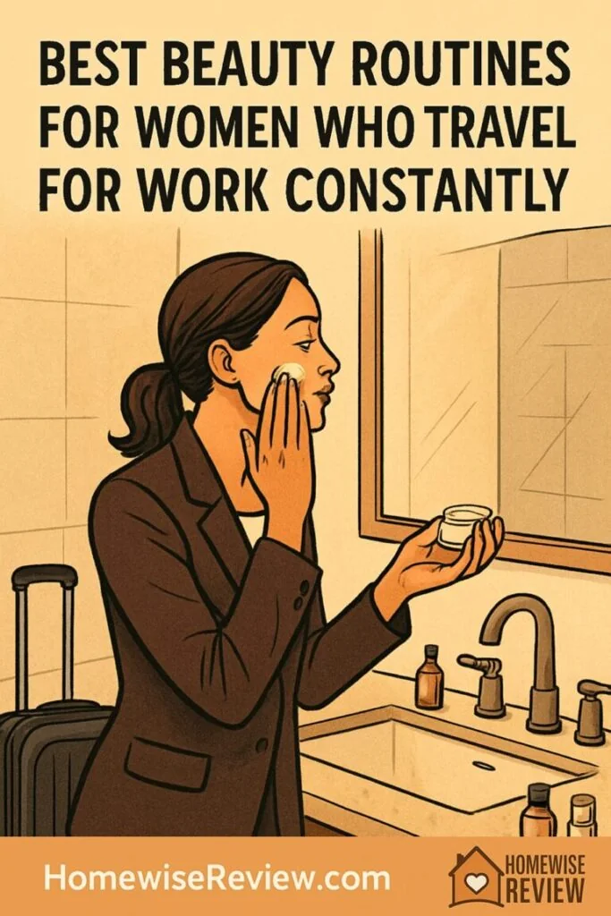 Best Beauty Routines for Women Who Travel for Work Constantly