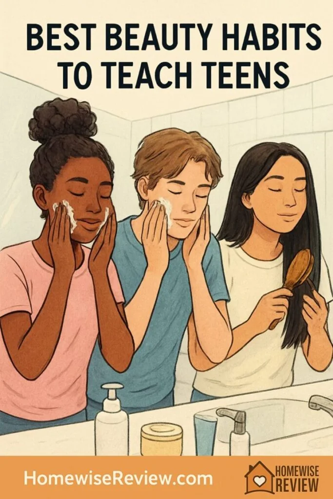 Best Beauty Habits to Teach Teens (Realistic, Gentle, Non-Obsessive)