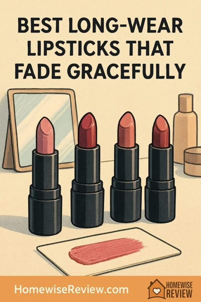 Long-Wear Lipsticks That Fade Gracefully