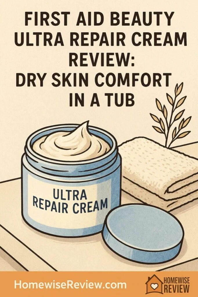 First Aid Beauty Ultra Repair Cream Review: Dry Skin Comfort in a Tub