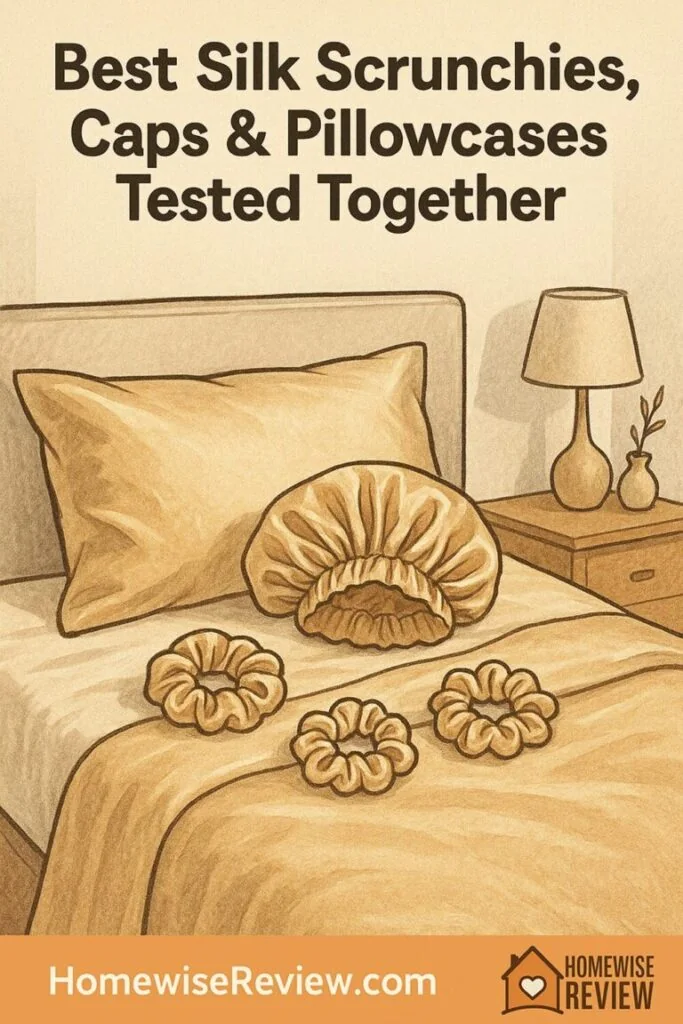 Best Silk Scrunchies, Caps, and Pillowcases Tested Together