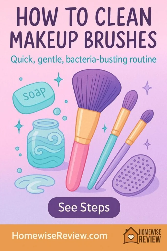 How to Clean Makeup Brushes