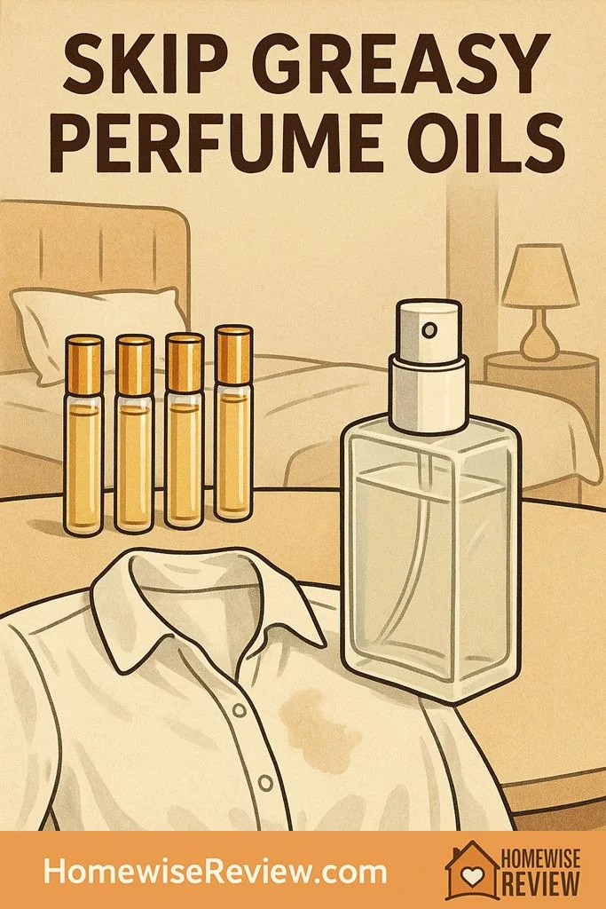 perfume oil stain complaints