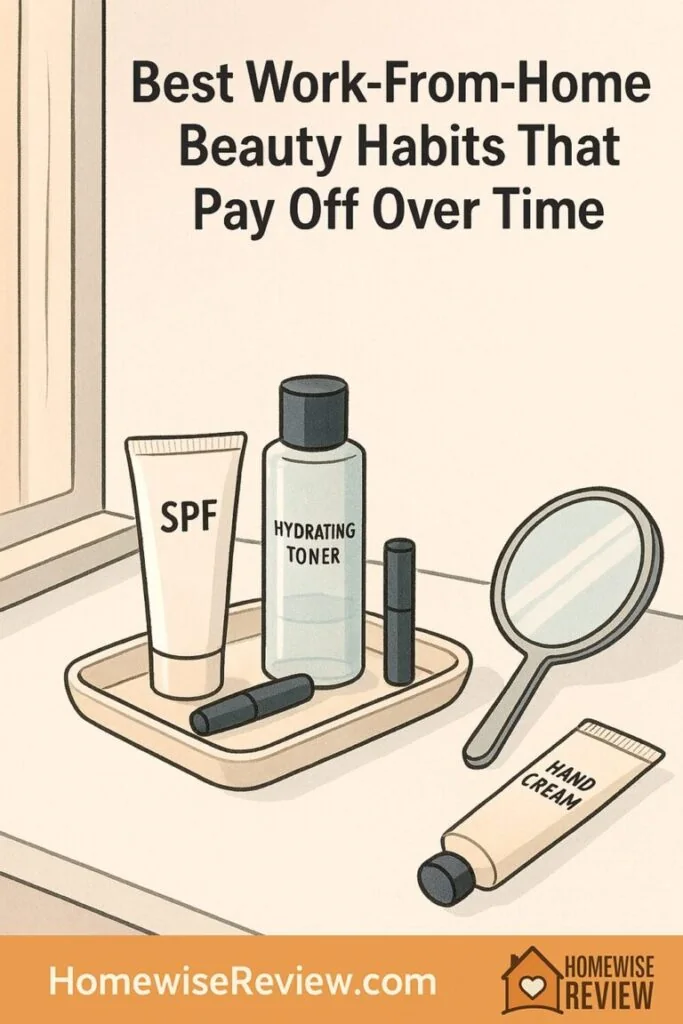 Simple work-from-home beauty habits