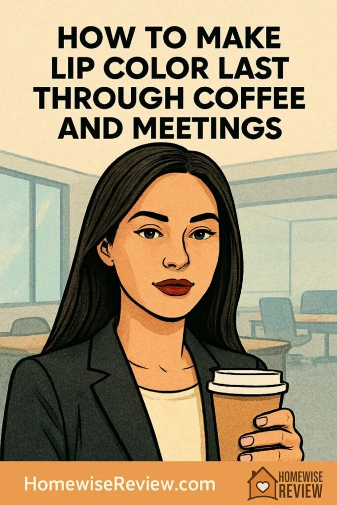 How to Make Lip Color Last Through Coffee and Meetings