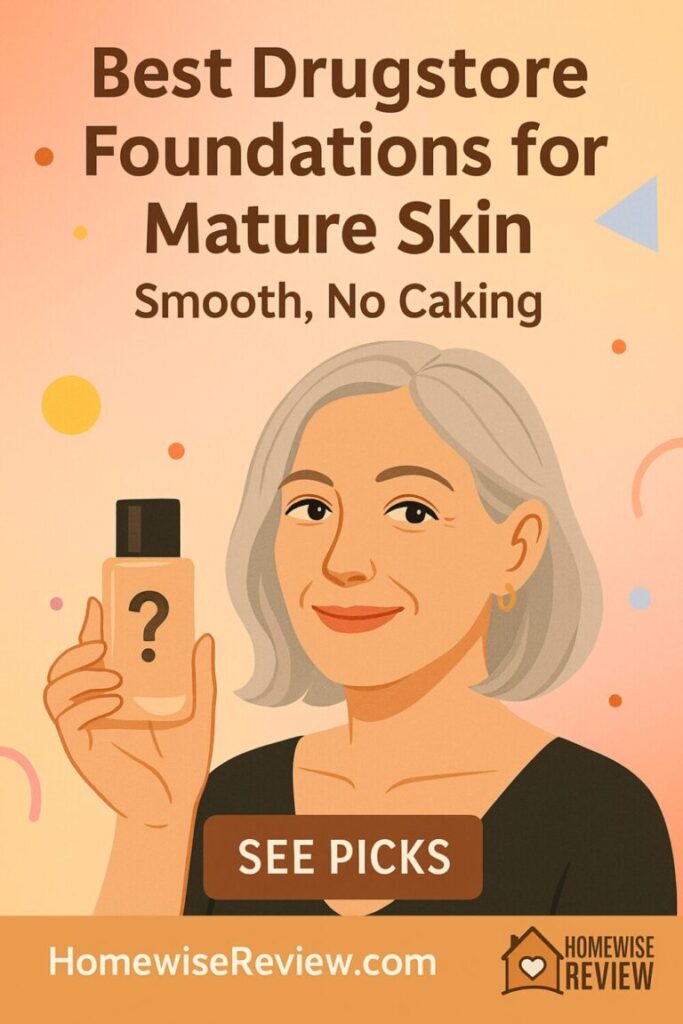 Best Drugstore Foundations for Mature Skin