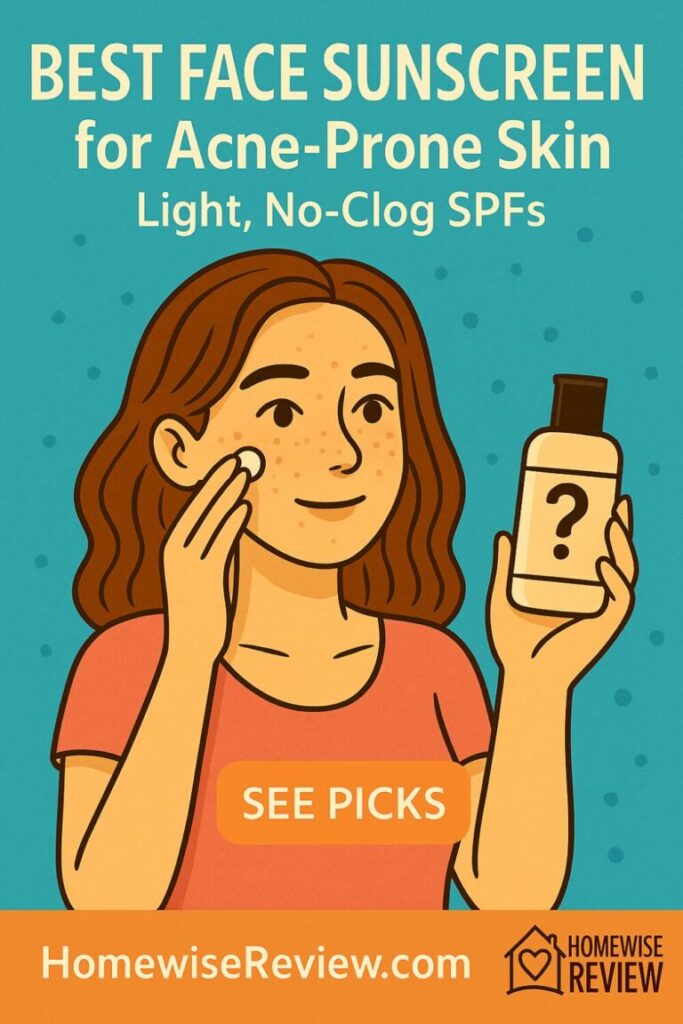 Best Face Sunscreen for Acne-Prone Skin