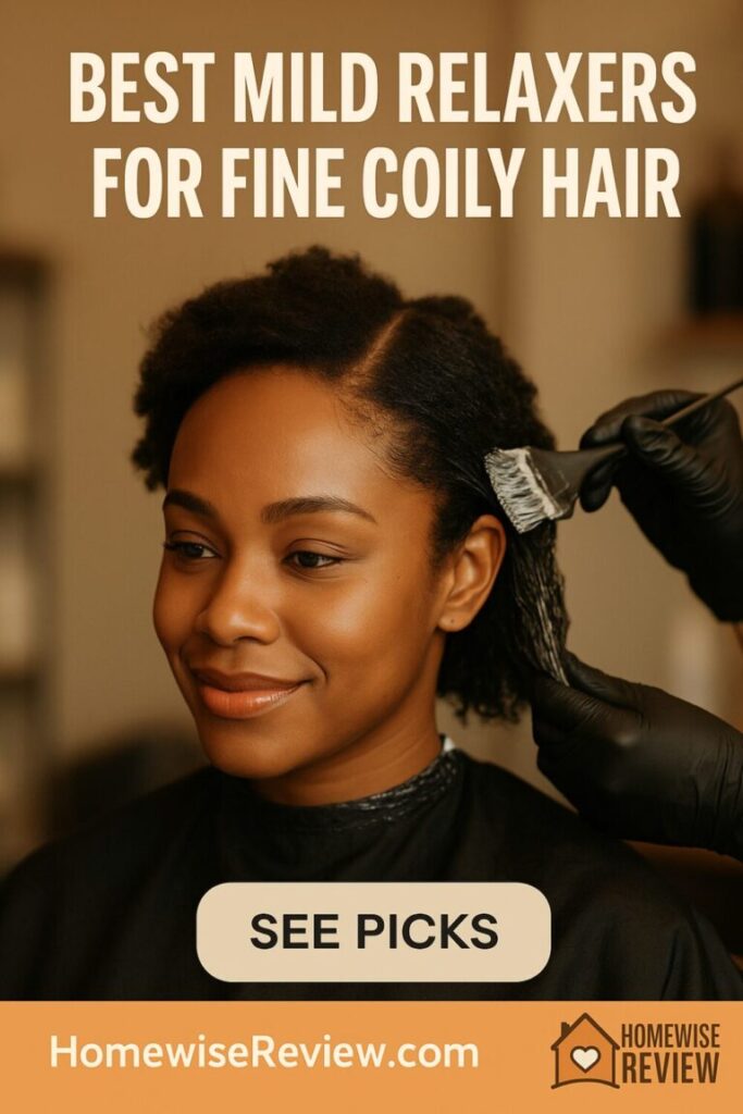 Best Mild Relaxers for Fine Coily Hair