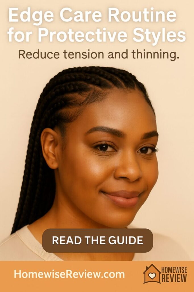 Edge Care Routine for Protective Styles