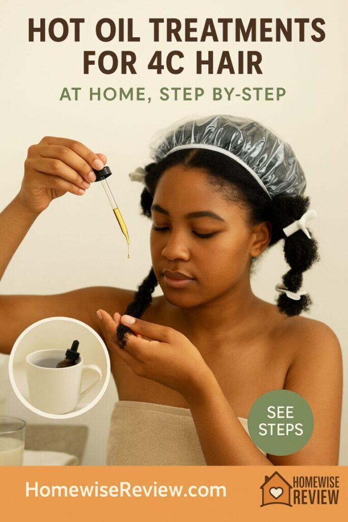 Hot Oil Treatments for 4C Hair
