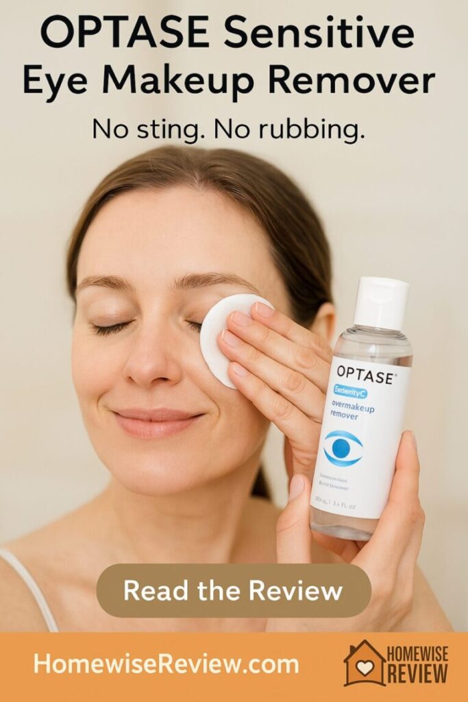 Optase Life Sensitive Eye Makeup Remover Review