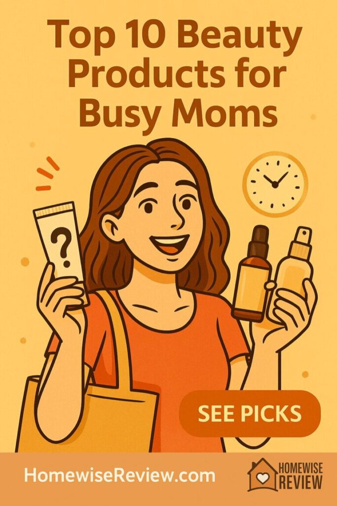Top 10 Beauty Products for Busy Moms