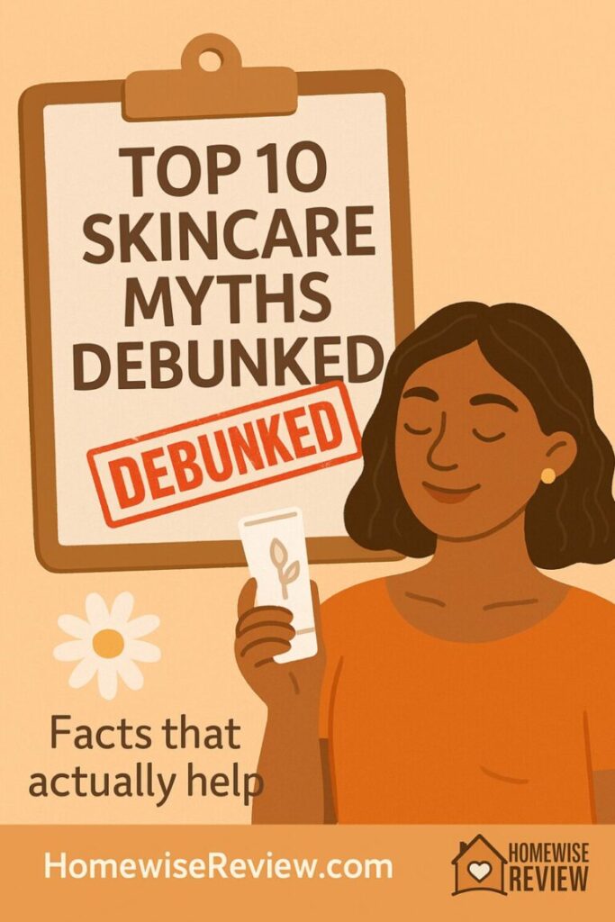 Top 10 Skincare Myths Debunked